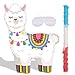 Harrycle Llama Piata for Cinco De Mayo Mayo Sombrero Party Hats Mexican Fiesta Decorations with Stick Blindfold Hanging Piata for Taco Tuesday Event Mexican Party Favors 16 x 12 x 3 Inch - Image 2