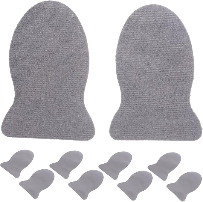 Grey Gaming Thumb Sleeves Finger Protectors Improve Game Feel Easy to Use 10 Pack - Image 1