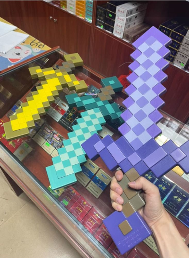 فورتي Furtey كبير السيف الأرجواني 24 بوصة ماين كرافت لعبة ساحر وليس ساحر - Image 5
