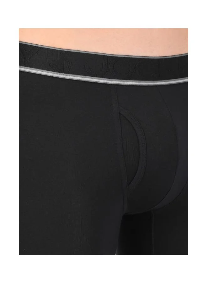 Jockey black HG17 Men Tencel Micro Modal Elastane Stretch Solid Boxer Brief with Natural Stay Fresh Properties for Men | Best Price UAE