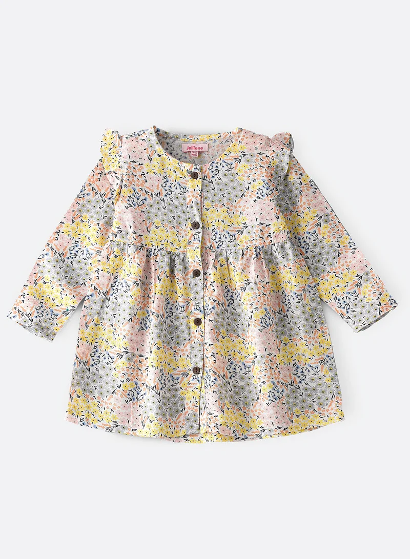 جيلين Aop woven top