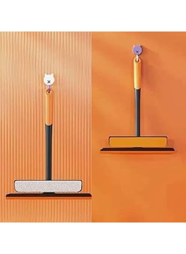 منطقة زجاجية مرنة تدور 360 درجة ويمكن إغلاقها بسهولة، ومجهزة بإسفنجة قابلة للتغيير في الخلف، ويمكن التحكم بها - مصنوعة من البلاستيك المقوى النقي. قطعة واحدة فقط، لون عشوائي. - Image 3