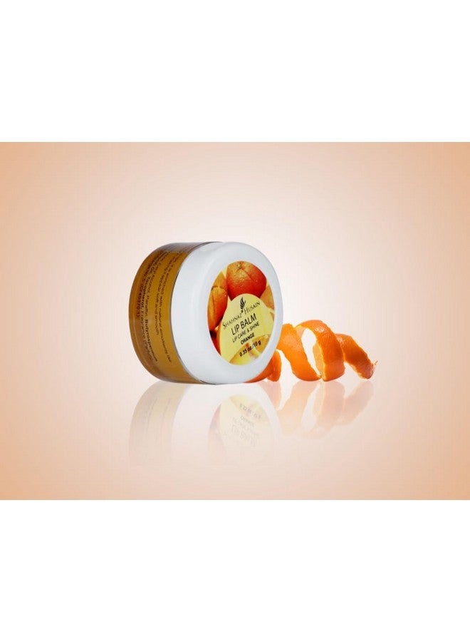Shahnaz Husain Lip Balm | Lip Care & Shine | Shea Butter | Orange | 10g - Image 2