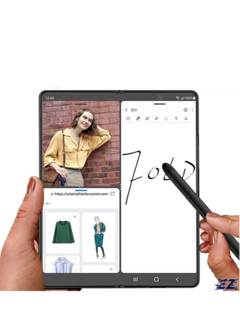 ELTRAZONE Stylish Black S Pen Replacement for Samsung Galaxy Z Fold 6 - Image 2