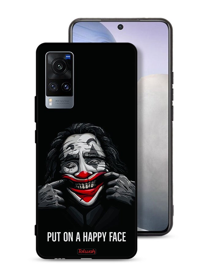 Tolwak Vivo X60 Protective Case Cover Put On Happy Face - Image 1