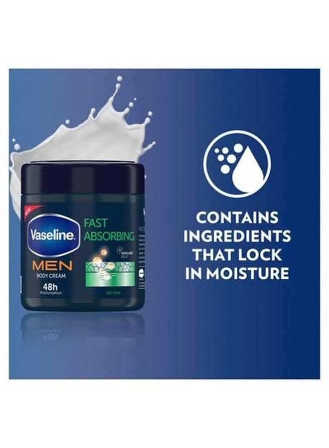 Vaseline كريم الجسم سريع الامتصاص للرجال للبشرة الجافة غير الدهنية 400 مل - Image 5