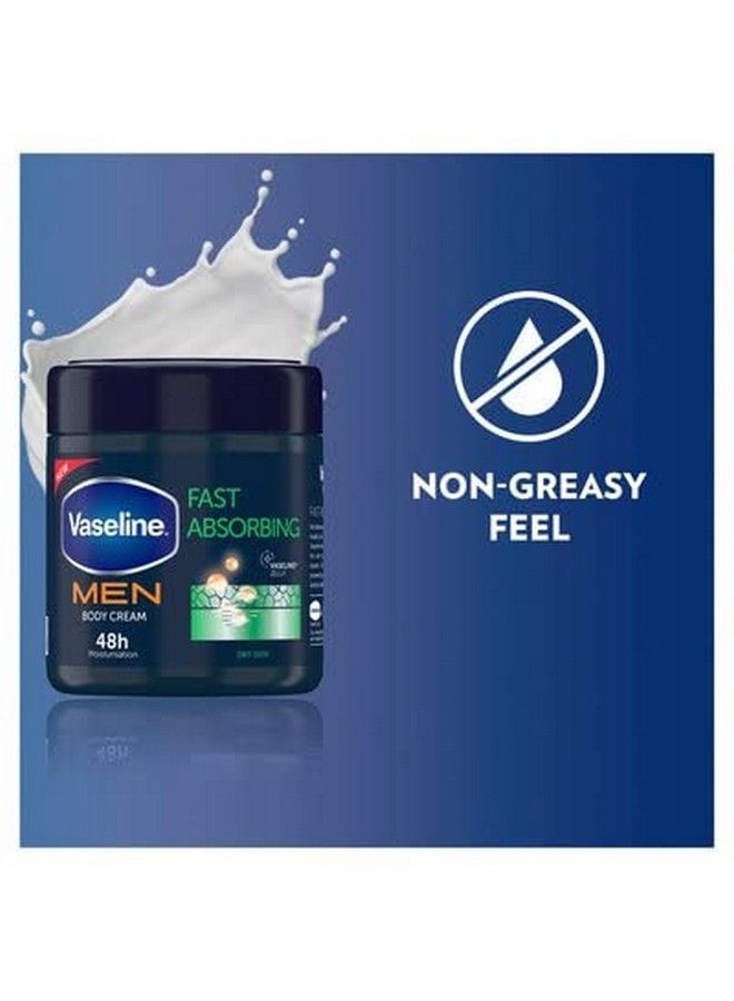 Vaseline كريم الجسم سريع الامتصاص للرجال للبشرة الجافة غير الدهنية 400 مل - Image 4