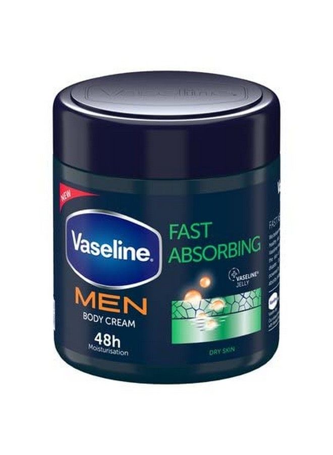 Vaseline كريم الجسم سريع الامتصاص للرجال للبشرة الجافة غير الدهنية 400 مل - Image 2