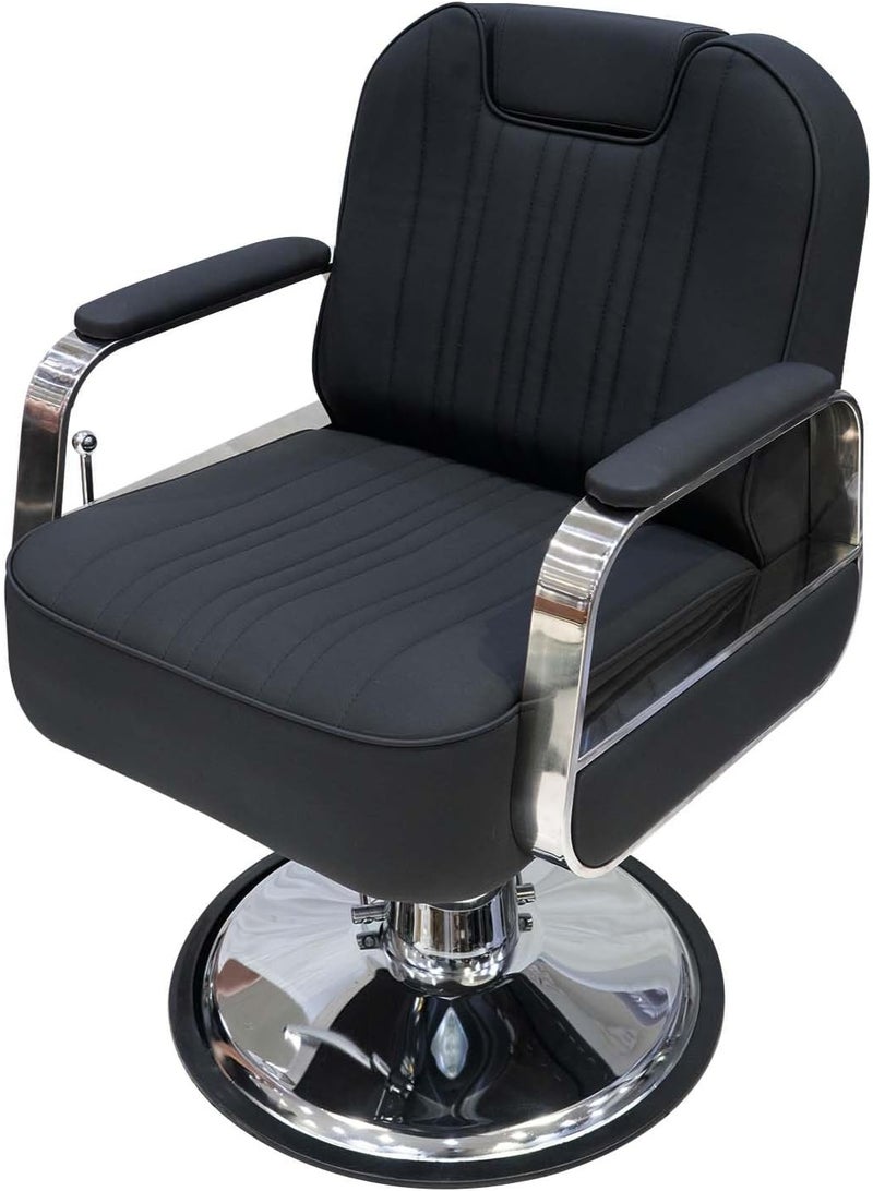 Meishida Barber Chair Hairdresser Styling Beauty Salon Chair High-Sponge Seat Swivel, Hydraulic Pump, Reclining for Men & Women Barbershop, Salon, Spa Furniture  - Image 1