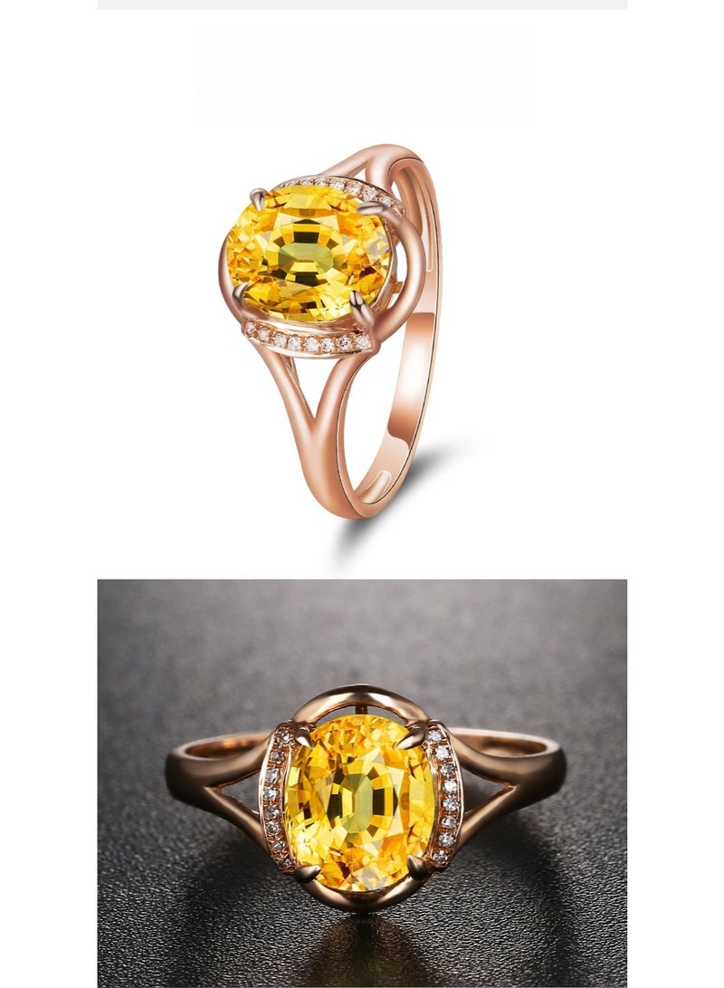 KUYING Fashion Niche High-End Personalized Ring  - Image 1