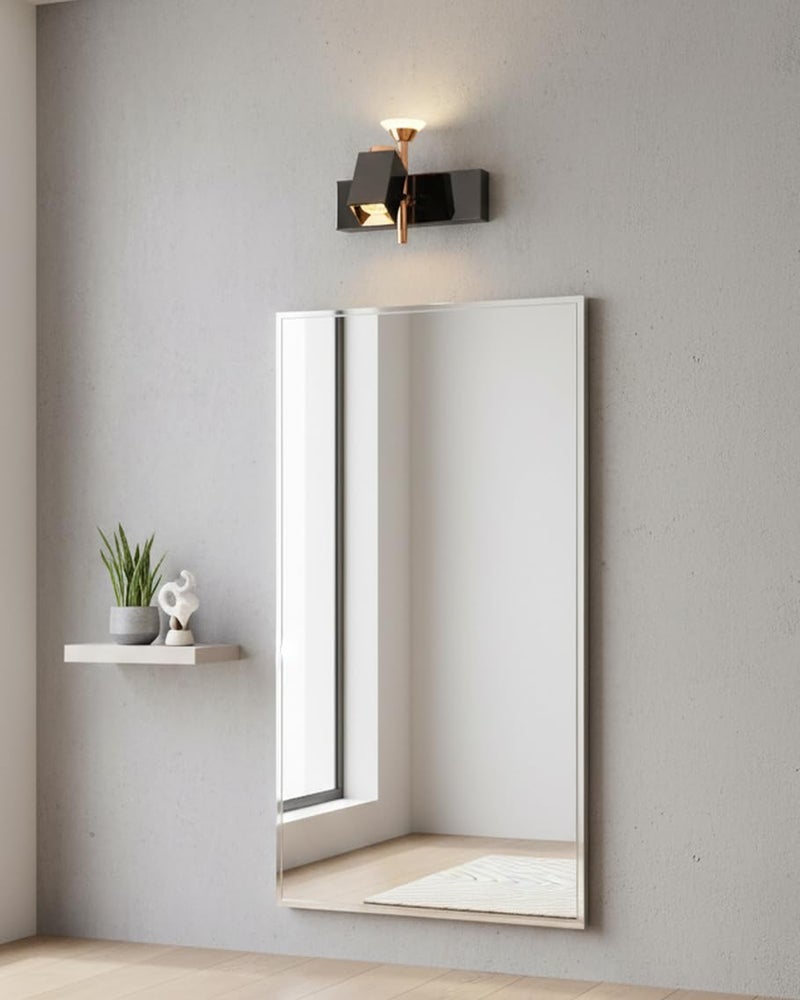 swanart Modern Black and Rose Gold Wall Sconce - Dual Light LED Wall Fixture with Adjustable Angles, Ideal for Living Room, Bedroom, and Office Decor - Image 5