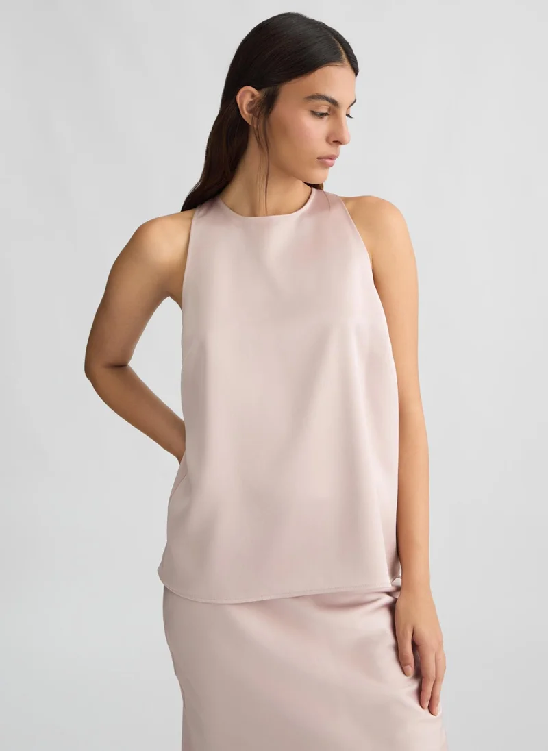 Liu Jo Light pink top with bow