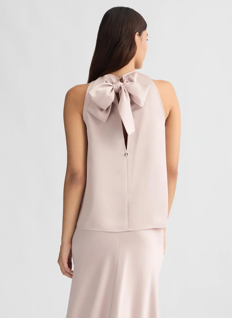 Liu Jo Light pink top with bow