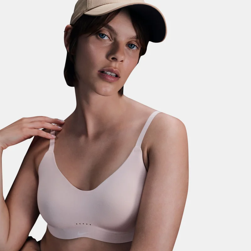 Nike Beige Women's Alate Minimalist Light-Support Convertible Sports Bra for Women | Best Price UAE