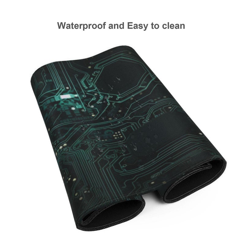 AQQA 3XL Huge Mouse Pads Oversized (48"x24") - Extra Large Gaming XXXXL Mouse Pad for Full Desk - Mousepad with Stitched Edges Non-Slip Rubber Base,Desk Mat for Laptop,Computer & PC, Animated Style - Image 4