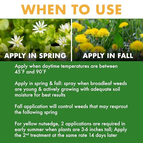 Spectracide Weed Stop For Lawns Concentrate 32 Ounces, Ready To Spray, Kills All Types Of Listed Broadleaf Weeds - Image 3