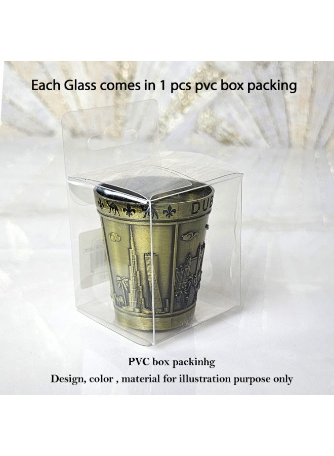Souvenir Souq Souvenir Decoration Premium Metal Short Glass Antique 1 pcs - Image 2
