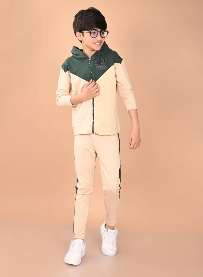 LILPICKS Solid Sweatshirt with Jogger Set