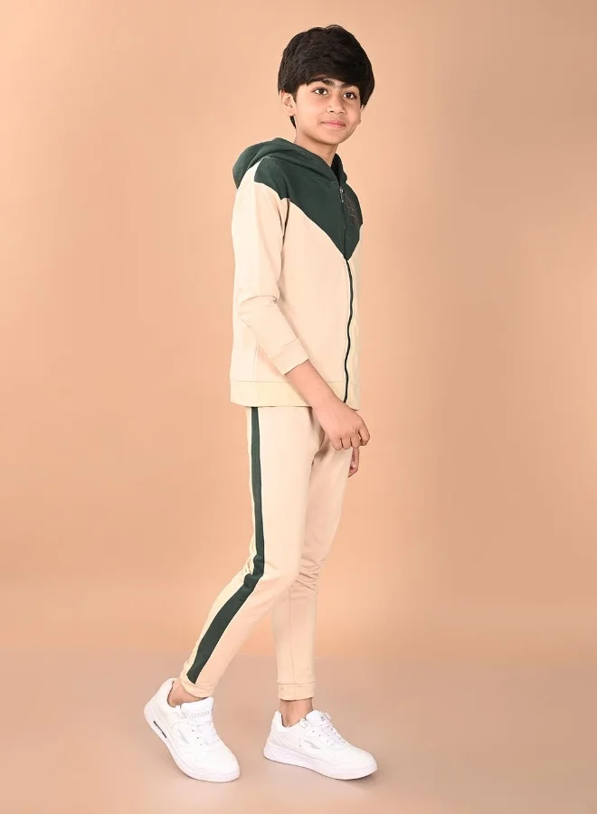 LILPICKS Solid Sweatshirt with Jogger Set