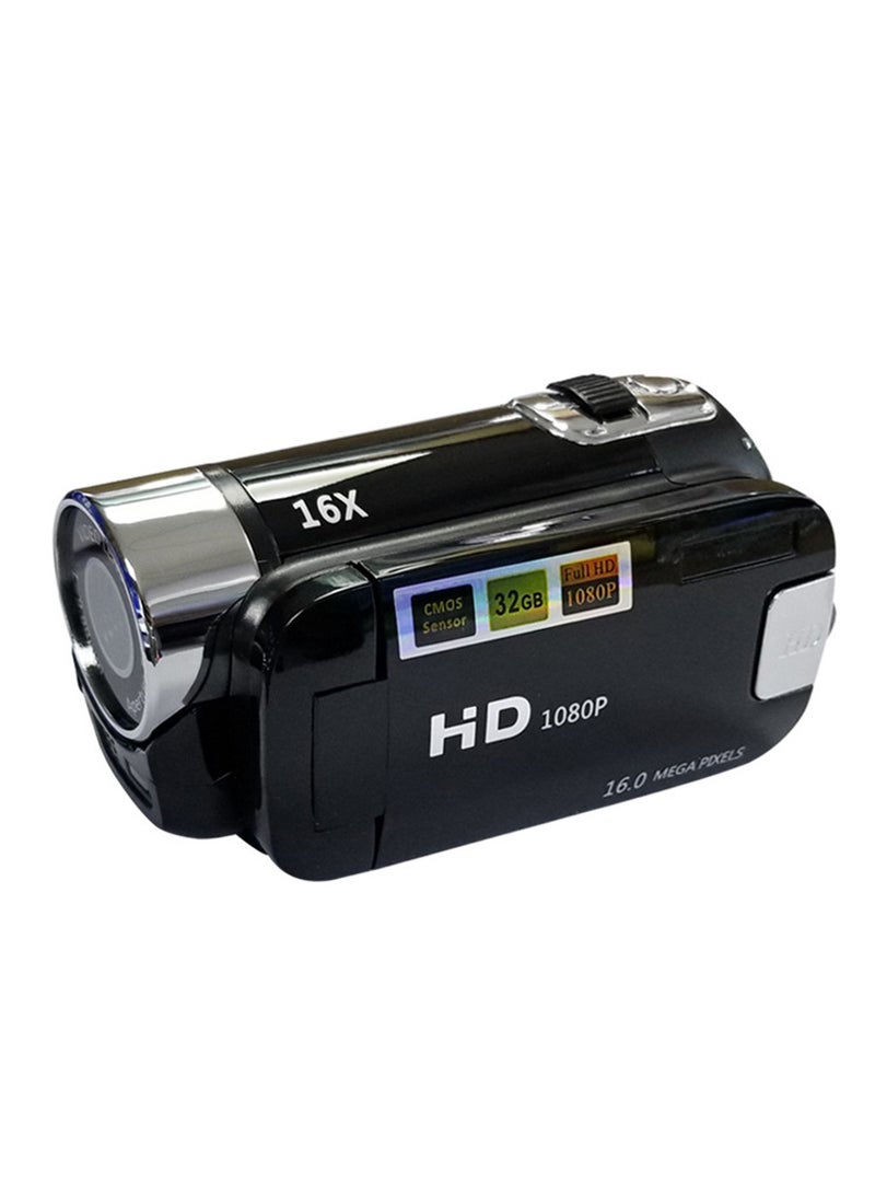 1080P Portable Digital Video Camera 16MP DV Camcorder with 2.7 Inch LCD Screen 16X Digital Zoom Built-in Battery for Travel Outdoor Daily Use - Image 3
