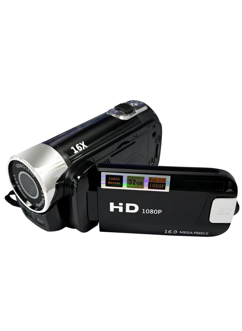 1080P Portable Digital Video Camera 16MP DV Camcorder with 2.7 Inch LCD Screen 16X Digital Zoom Built-in Battery for Travel Outdoor Daily Use - Image 4