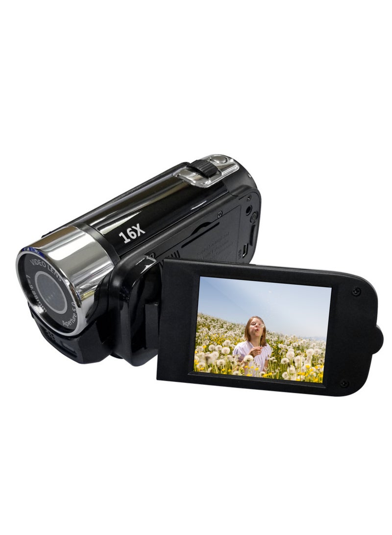 1080P Portable Digital Video Camera 16MP DV Camcorder with 2.7 Inch LCD Screen 16X Digital Zoom Built-in Battery for Travel Outdoor Daily Use - Image 1