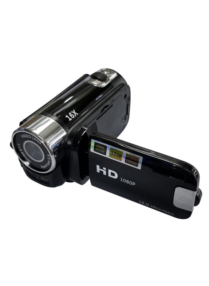 1080P Portable Digital Video Camera 16MP DV Camcorder with 2.7 Inch LCD Screen 16X Digital Zoom Built-in Battery for Travel Outdoor Daily Use - Image 2