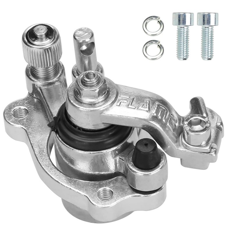 GREHUA Front Rear Disc Brake Caliper for Razor MX500 MX650 SX500 McGrath Dirt Rocket Dirt Quad Electric Motocross Bike E500S Electric Scooter Compatible with Razor Part W15128190009 Heavy Duty Silver