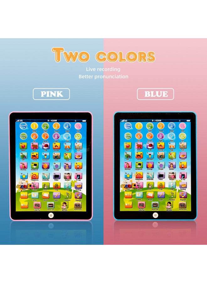 STOULKD STOULKD Kids Tablet -Learning Pad,with 6 Games to Learn Music/Words/Learning Letters/Alphabet,Education Tablet for Kids for Boys & Girls 3 Years Up  - Image 1