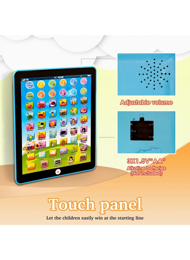 STOULKD STOULKD Kids Tablet -Learning Pad,with 6 Games to Learn Music/Words/Learning Letters/Alphabet,Education Tablet for Kids for Boys & Girls 3 Years Up  - Image 3