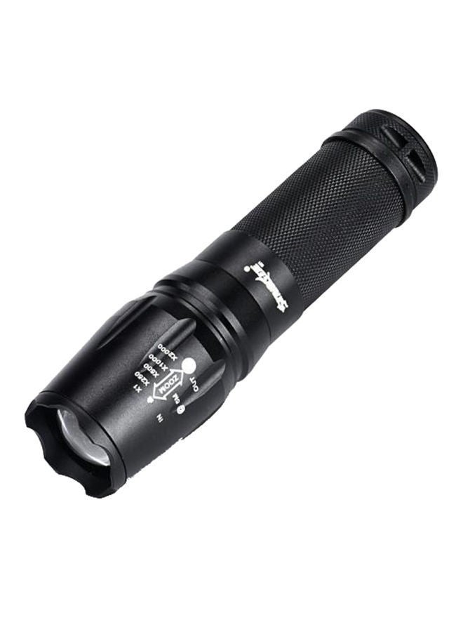 NIBEMINENT 5000 Lumen Zoomable LED Flashlight Black 5.39 x 1.38inch - Image 1