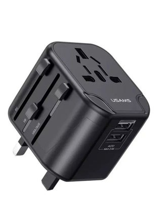 Usams US-CC173 T55 12W Dual USB Universal Travel Charger - pzsku/Z79287D0D4DC607A855D0Z/45/_/1723384393/eddb6a70-97a9-456b-a5f3-070d9c6d6de6