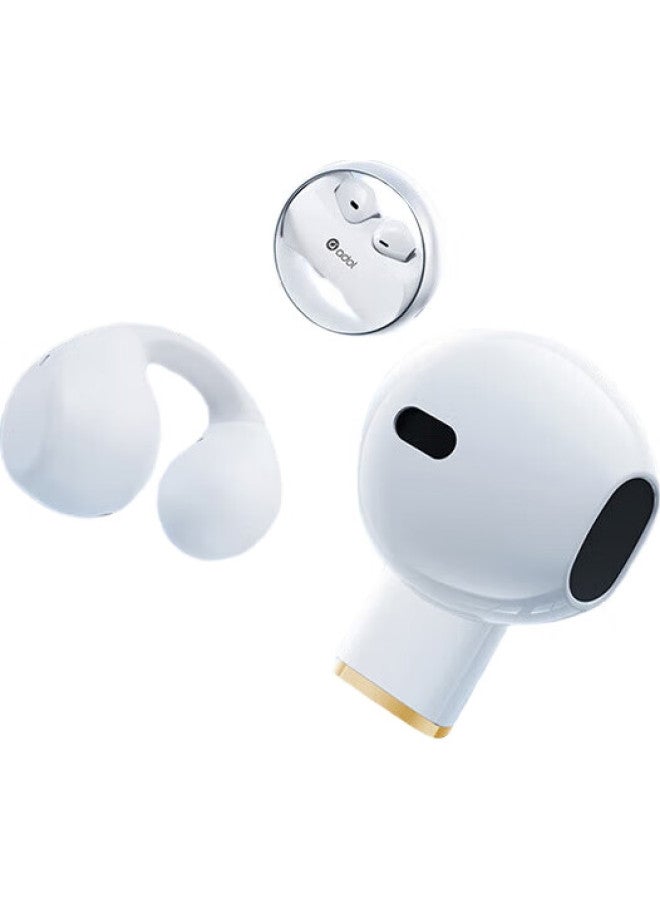 Adol Asus A Bean Bluetooth Dual Headphones Open-Ear Clip And Semi-In-Ear Two Pairs Suitable For Apple Xiaomi Huawei Tws-J11 Black - Image 2