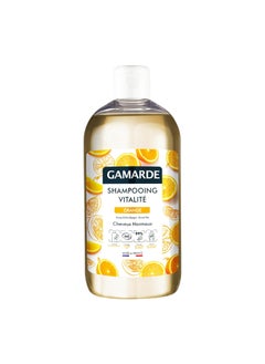 Vitality Shampoo  Shampoo for Men with Aloe Vera and Coconut Oil  Strengthens and Shines with Orange Essential Oil  1689 oz