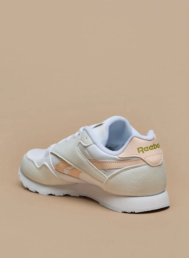 Reebok Womens Panelled Sneakers with Lace-Up Closure - REEBOK ULTRA FLASH