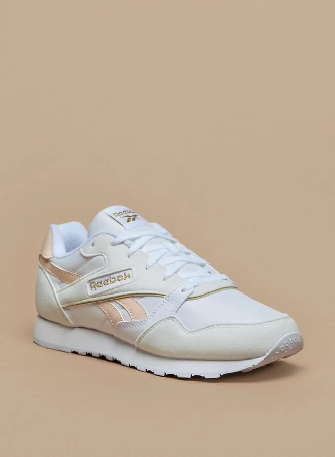 Reebok Womens Panelled Sneakers with Lace-Up Closure - REEBOK ULTRA FLASH