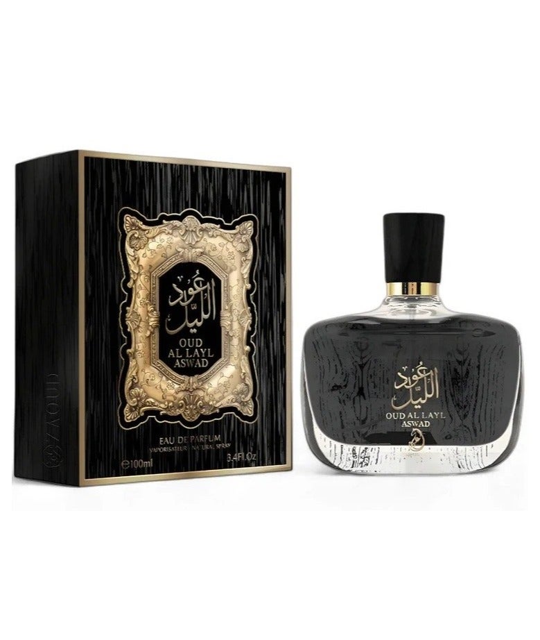 عربيات عطر عود الليل أسود أو دو بارفيوم من عربيات - 100 مل | عطر فاخر للرجال والنساء، طويل الأمد، مثالي لجميع المناسبات - Image 1