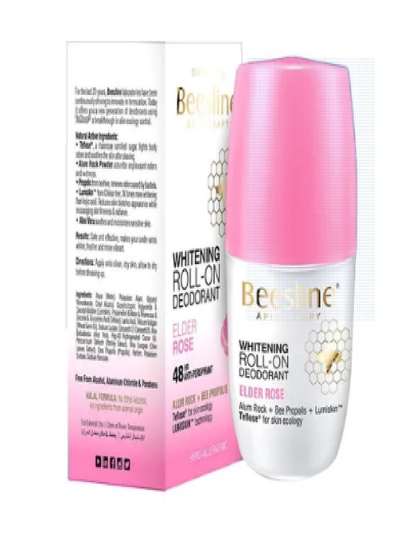 Generic Elder Rose Whitening Roll On Deodorant 50ml High Quality Beesline 