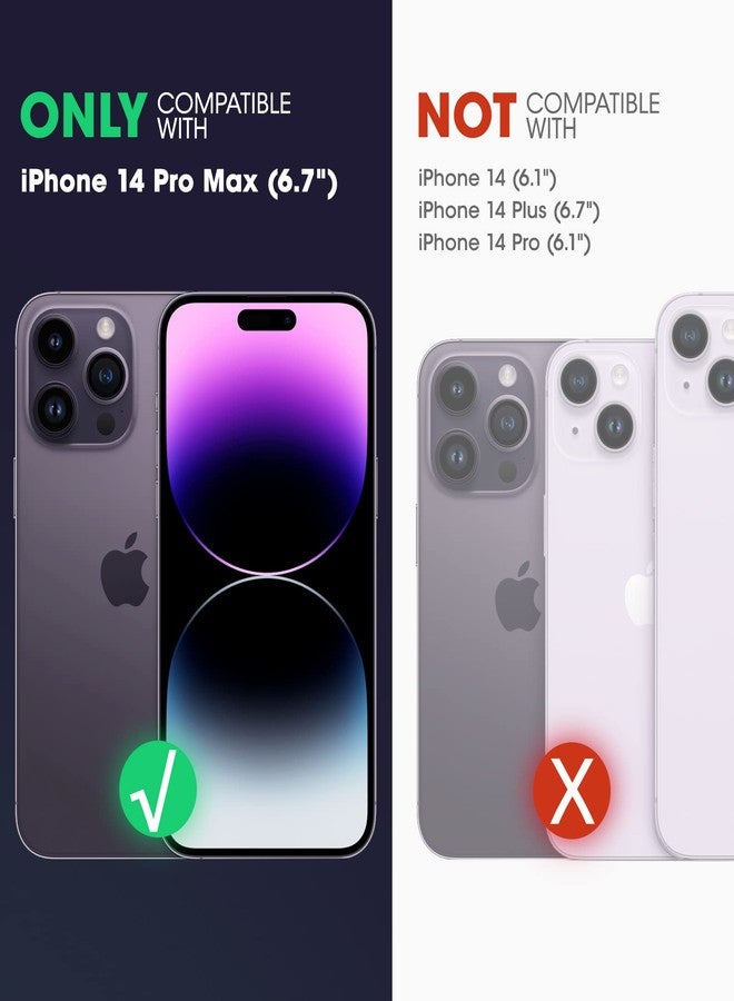 SUPCASE for iPhone 14 Pro Max Case with Stand (Unicorn Beetle Pro Mag), [Compatible with MagSafe] [Built-in Screen Protector & Belt-Clip] Magnetic Protective Phone Case for iPhone 14 Pro Max, Black - Image 2