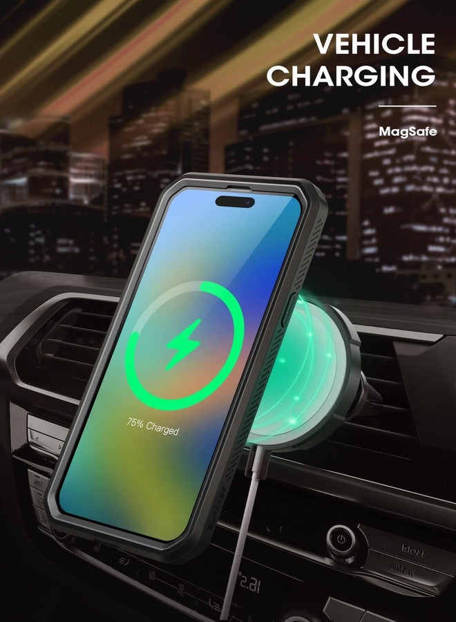 SUPCASE for iPhone 14 Pro Max Case with Stand (Unicorn Beetle Pro Mag), [Compatible with MagSafe] [Built-in Screen Protector & Belt-Clip] Magnetic Protective Phone Case for iPhone 14 Pro Max, Black - Image 4