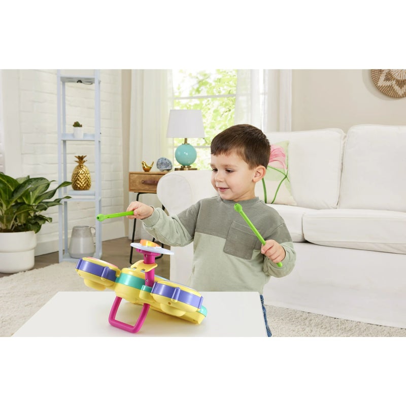 VTech Bluey Hooray Drum Set with Light-Up Pads, Music & Rhythm Games (Ages 3+) - Image 4