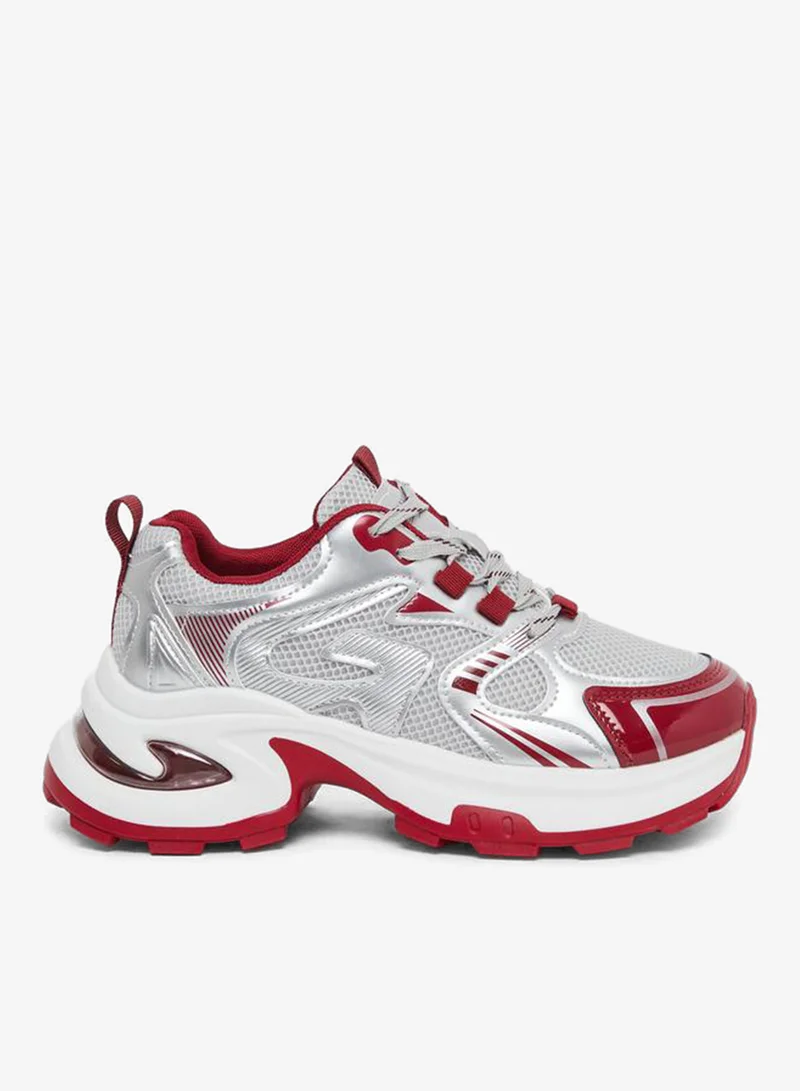 Styli Active Metallic Insert Chunky Sole Sneakers