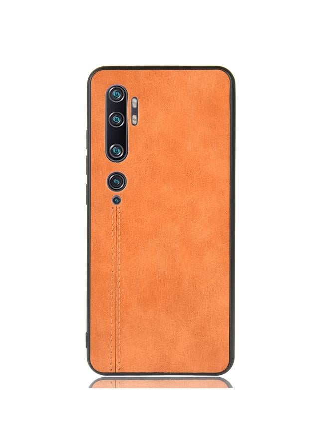 erorex Case For Xiaomi Mi Note 10/Note10 Pro/CC9 Pro Shockproof Sewing Cow Pattern Skin PC + PU + TPU Case - Image 2