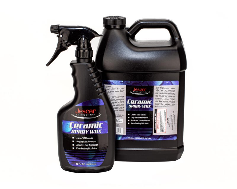 Jescar Ceramic Spray Wax - 22oz | High-Gloss Shine, Long-Lasting Protection, Easy Application, Hydrophobic coating for Cars, Motorcycle, RV's, Streak Free Finish. - Image 2