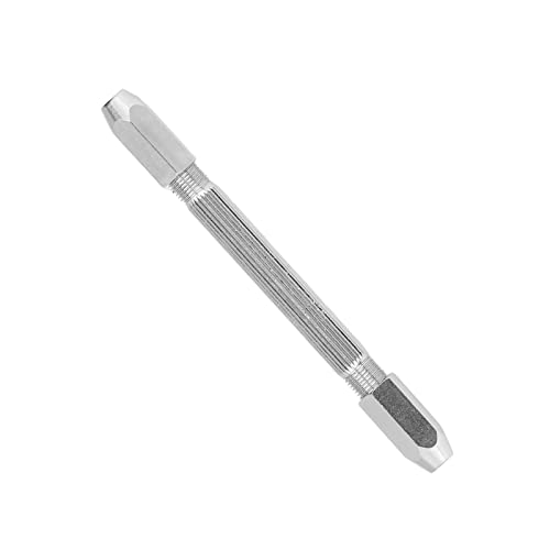 Marhynchus 2 pcs Hex Hand Drill Pin Vise Double Ended Detachable Brass Manual Hand Drill Tool for Jewelry Making Watch Repair - Image 5