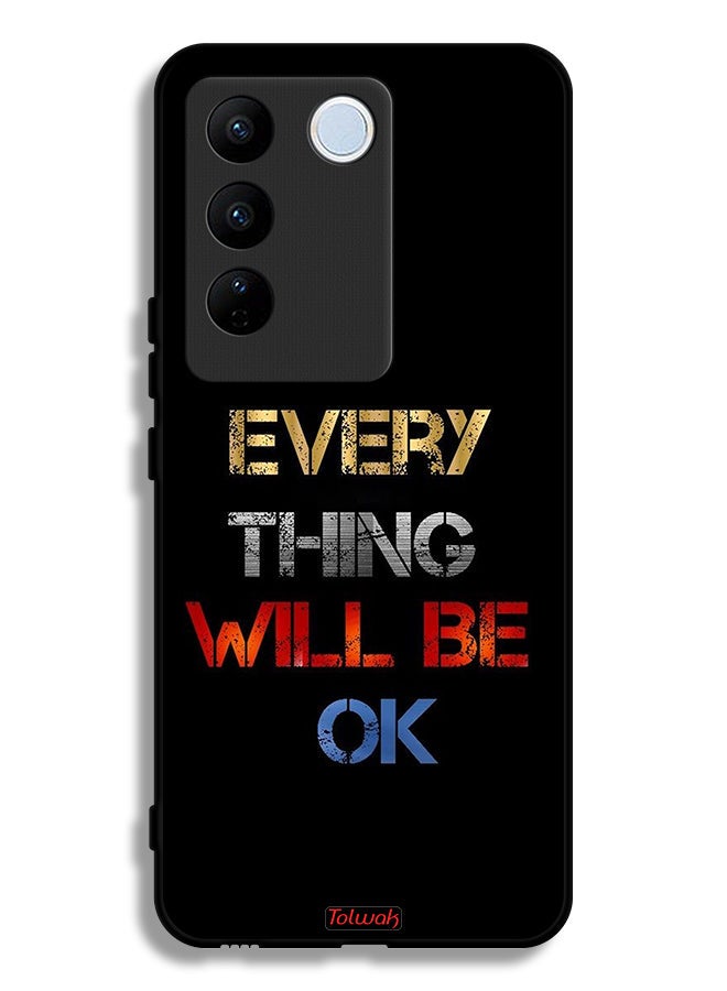 Tolwak Vivo S16e Protective Case Cover Everything Will Be Ok - Image 1