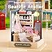 Flever Dollhouse Miniature DIY House Kit Creative Room with Furniture for Romantic Valentines Gift Beatific Atelier - Image 4