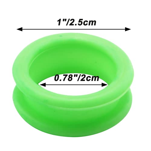 Cionyce 20 PCS Shear Finger Inserts Ring Pet Scissor Ring Inserts Rubber Shear Grips Inserts Finger Protector - Image 5