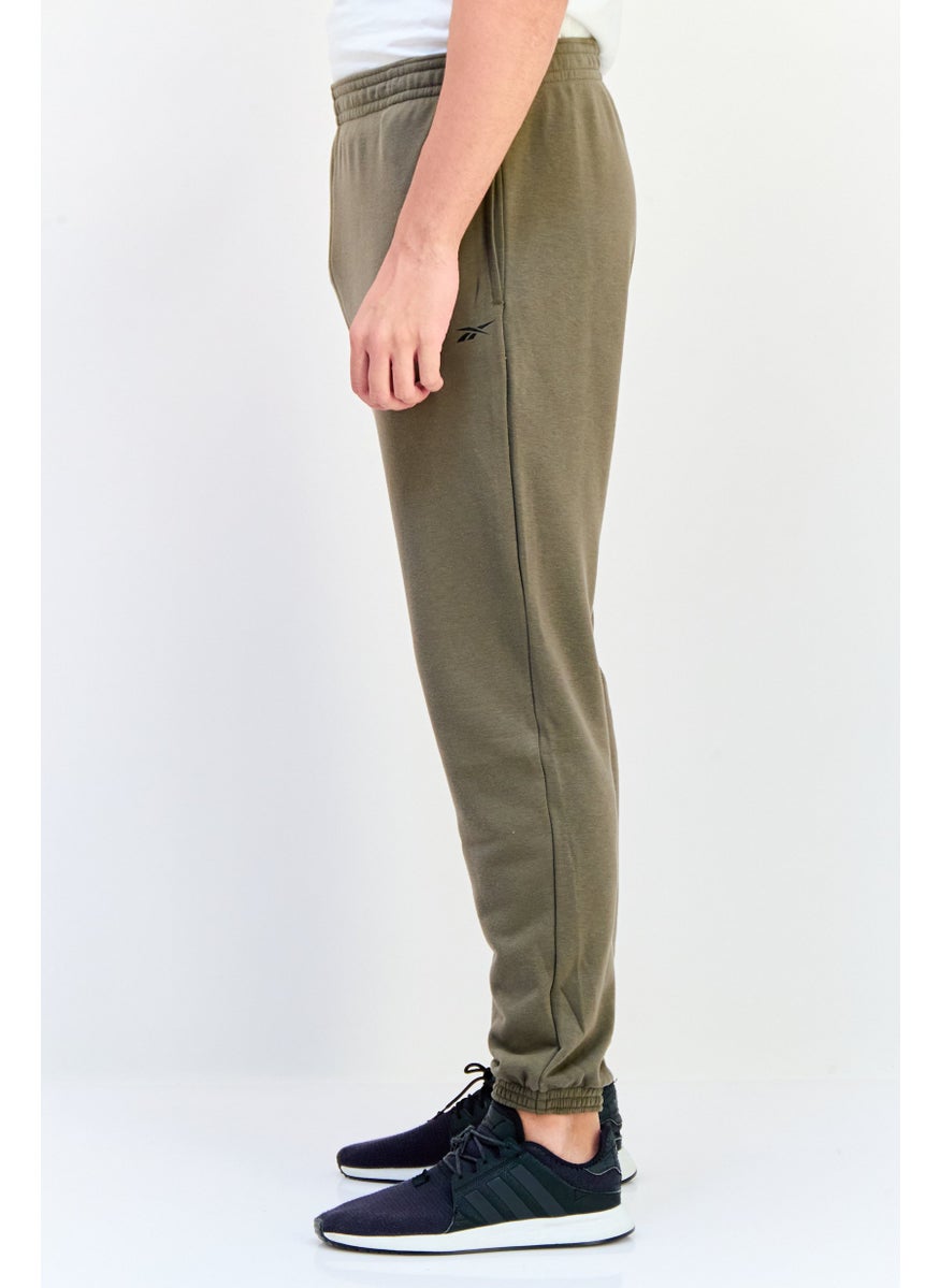 Reebok Men Sportswear Fit Training Sweatpants, Dark Olive  - Image 2