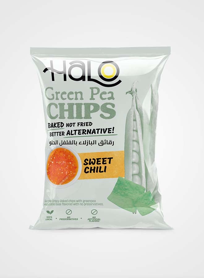 Halo Peas Vegetable Chips Sweet Chili 50g - Image 1